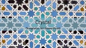  Presentation with tile - PPT theme with iran pasargad the old construction background and a light gray colored foreground