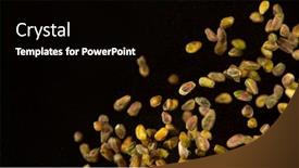  Presentation with realistic - Amazing presentation having realistic-freeze-motion-of-flying backdrop and a black colored foreground