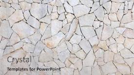  Presentation with realistic - PPT theme with realistic-stone-background-the-natural background and a light gray colored foreground