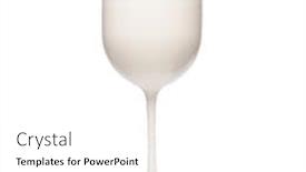  Presentation with events - Slide deck featuring realistic-wine-glass-white-wine background and a white colored foreground