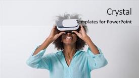  Presentation with experience - Slides having reality isolated on white background background and a light gray colored foreground