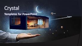  Presentation with dream - Cool new theme with realize your interior dream mixed backdrop and a wine colored foreground