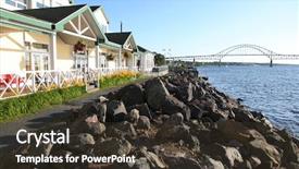  Presentation with housing - Audience pleasing slides consisting of realtor yellow - beautiful new housing complex backdrop and a  colored foreground