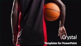  Presentation with rear view of bodyguard - Cool new presentation design with golden christmas tree with colorful decorated balls and light beams on dark background selective focus backdrop and a violet colored foreground.