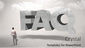  Presentation with technology - Slide deck with rear-view-of-a-businessman background and a light gray colored foreground