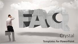  Presentation with technology - Theme consisting of rear-view-of-a-businessman background and a light gray colored foreground