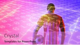  Presentation with coding - Theme featuring rear-view-of-african-american background and a lilac colored foreground