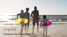  Presentation with children running - 