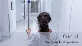  Presentation with race - Slide deck with rear-view-of-sick-mixed background and a  colored foreground