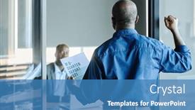 Theme with rear-view-of-young-african background