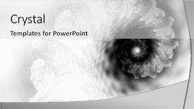  Presentation with new birth - Amazing presentation having reborn - fractal image in black backdrop and a  colored foreground