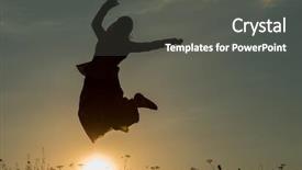  Presentation with silhoutte married couples - Amazing slides having reborn - silhoutte of happy guy enjoying backdrop and a dark gray colored foreground