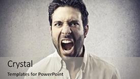  Presentation with steel industry man grinding - Audience pleasing slide deck consisting of think big positive optimism idea intention concept backdrop and a light gray colored foreground