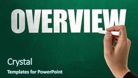  Presentation with pharmaceutical industry overview - Beautiful slides featuring recap - overview backdrop and a forest green colored foreground