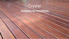  Presentation with australian - Cool new presentation with recently-oiled-australian-spotted-gum backdrop and a coral colored foreground