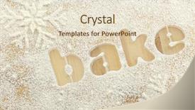  Presentation with creative - Beautiful slide deck featuring recipe card - creative white winter time background backdrop and a lemonade colored foreground