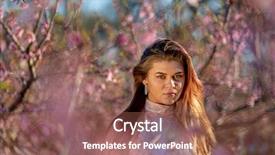  Presentation with teenage girl - PPT theme with recitation - beautiful young teenage brunette girl background and a  colored foreground