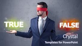  Presentation with red ribbon hiv - PPT theme enhanced with reckoner - businessman with red ribbon background and a  colored foreground