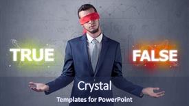  Presentation with red ribbon hiv - Audience pleasing slides consisting of reckoner - businessman with red ribbon backdrop and a navy blue colored foreground