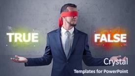  Presentation with red ribbon hiv - Beautiful theme featuring reckoner - businessman with red ribbon backdrop and a  colored foreground