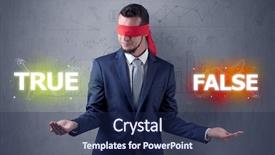  Presentation with red ribbon hiv - Theme enhanced with reckoner - businessman with red ribbon background and a navy blue colored foreground