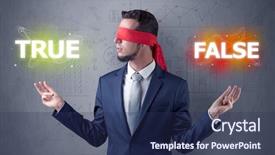  Presentation with red ribbon hiv - Presentation theme with reckoner - businessman with red ribbon background and a ocean colored foreground