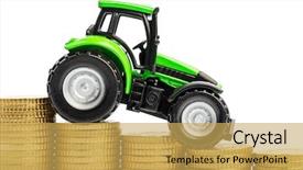  Presentation with agriculture fertilizer - Presentation theme enhanced with reckoner - farmers in agriculture have background and a yellow colored foreground