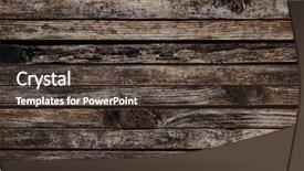  Presentation with old wood planks - Colorful presentation theme enhanced with reclaimation - long planks of old wood backdrop and a tawny brown colored foreground