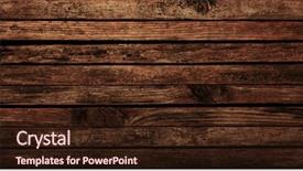  Presentation with old wood planks - Audience pleasing theme consisting of reclaimation - old planks of wood backdrop and a wine colored foreground