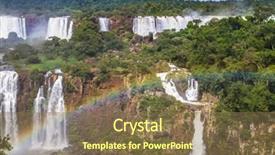  Presentation with world tourism - Audience pleasing PPT layouts consisting of recognized miracle of the world backdrop and a  colored foreground