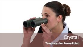  Presentation with pair - PPT layouts enhanced with recon - businesswoman with a pair background and a tawny brown colored foreground