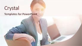  Presentation with reconcile - Beautiful slides featuring reconcile - closeup portrait of a female backdrop and a lemonade colored foreground