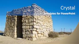  Presentation with civil war - Slides consisting of reconstruction-of-a-defensive-position background and a teal colored foreground