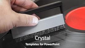  Presentation with carbon fiber - Amazing presentation design having fresh mint herb leaves isolated on white background cutout backdrop and a yellow colored foreground