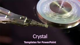  Presentation with information system - Cool new slides with recording information system - closeup of the internals backdrop and a wine colored foreground