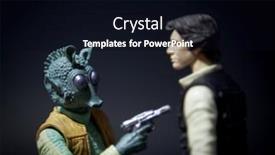  Presentation with star wars - PPT layouts consisting of recreation-of-the-scene background and a black colored foreground