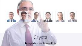  Presentation with recruitment - Cool new PPT theme with recruitment-and-employment-concept backdrop and a lemonade colored foreground