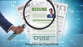  Presentation with recruitment - Amazing presentation having recruitment-and-employment-concept backdrop and a light blue colored foreground