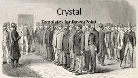  Presentation with police recruitment - Cool new theme with police history - recruitment and instructing constables backdrop and a light gray colored foreground