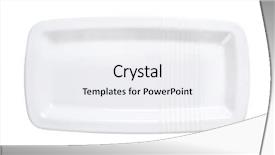  Presentation with white marble plate marble - Cool new slides with rectangle - white rectangular plate with rim backdrop and a white colored foreground