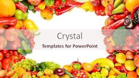  Presentation with bright white - Theme featuring rectangle-frame-of-bright background and a lemonade colored foreground