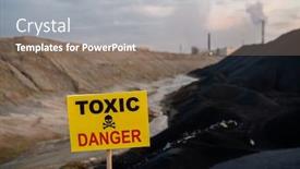  Presentation with announcing - Cool new PPT layouts with rectangular-yellow-board-on-stick backdrop and a gray colored foreground