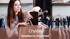  Presentation with paper bag vs plastic bags - Amazing PPT layouts having recycle lean - satisfied with purchases woman carries backdrop and a  colored foreground