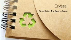  Presentation with notebook paper - Cool new PPT layouts with recycle paper made notebook backdrop and a lemonade colored foreground