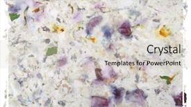  Presentation with vintage paper - Presentation theme with recycled vintage paper for grunge background and a lemonade colored foreground