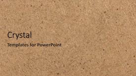  Presentation with fiber - Cool new slides with recycling furniture - high magnification fiber board texture backdrop and a coral colored foreground