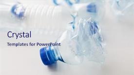  Presentation with water reuse - Beautiful PPT layouts featuring recycling reuse garbage disposal environment backdrop and a  colored foreground