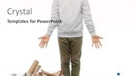  Presentation with metal recycling - Amazing PPT layouts having recycling-waste-sorting-and-sustainability backdrop and a white colored foreground