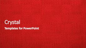  Presentation with linen - Cool new PPT layouts with clothing red - texture of linen cloth backdrop and a crimson colored foreground