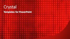  Presentation with abstract red - Colorful presentation enhanced with red-abstract-background-out backdrop and a crimson colored foreground